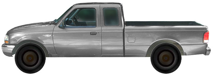 Ford Ranger 2AW Regular Cab 2d (1999-2006) 2.5D 4x4